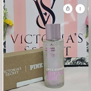 New pink Victoria's Secret body  Shimmer Mist in dream girl